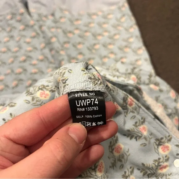 POL Cottage Floral Overalls Jumpsuit